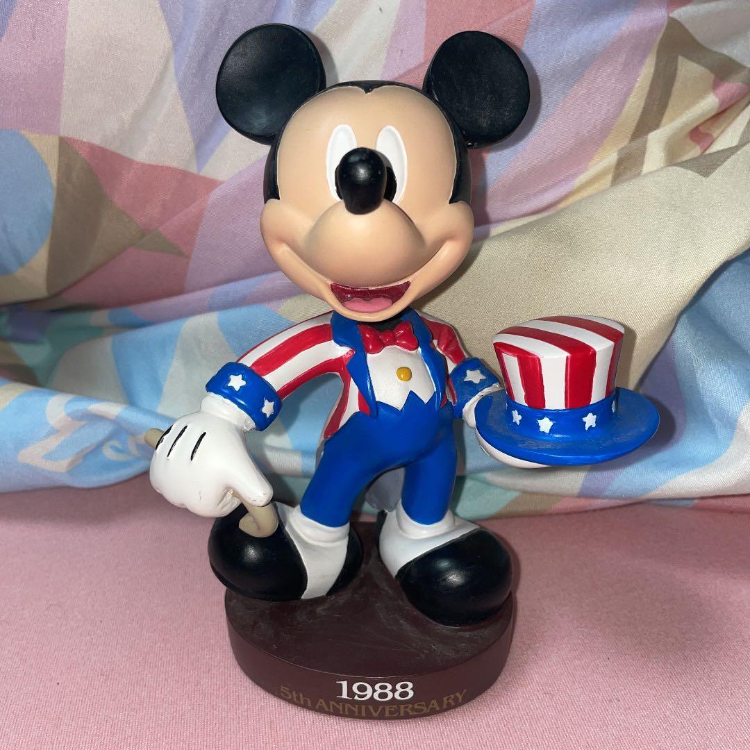 セール 東京ディズニーランド 20周年記念 ミッキー首振りフィギュア5