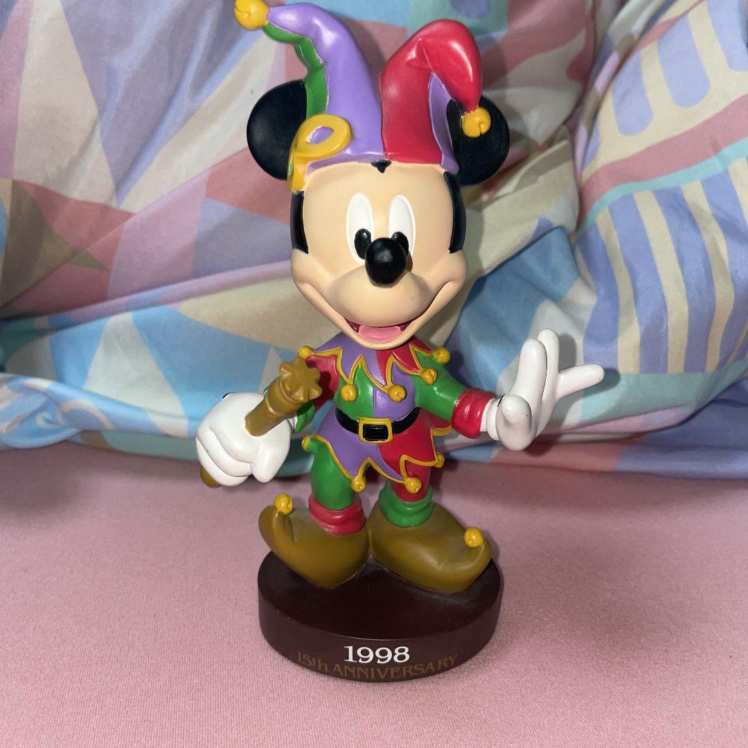 セール 東京ディズニーランド 20周年記念 ミッキー首振りフィギュア5