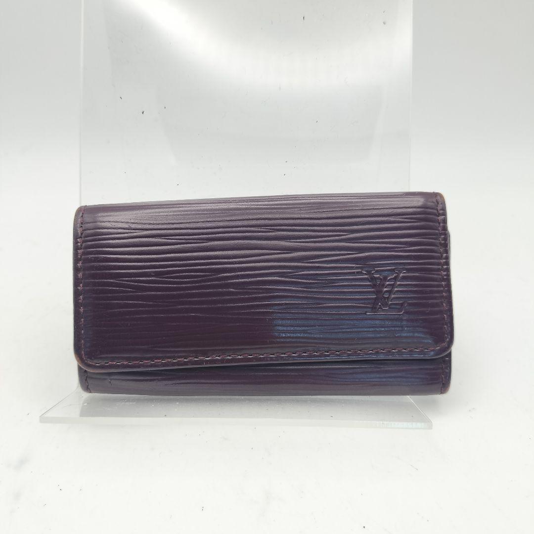 ルイヴィトン 4連キーケース エピ ミュルティクレ4 パープル - メルカリ