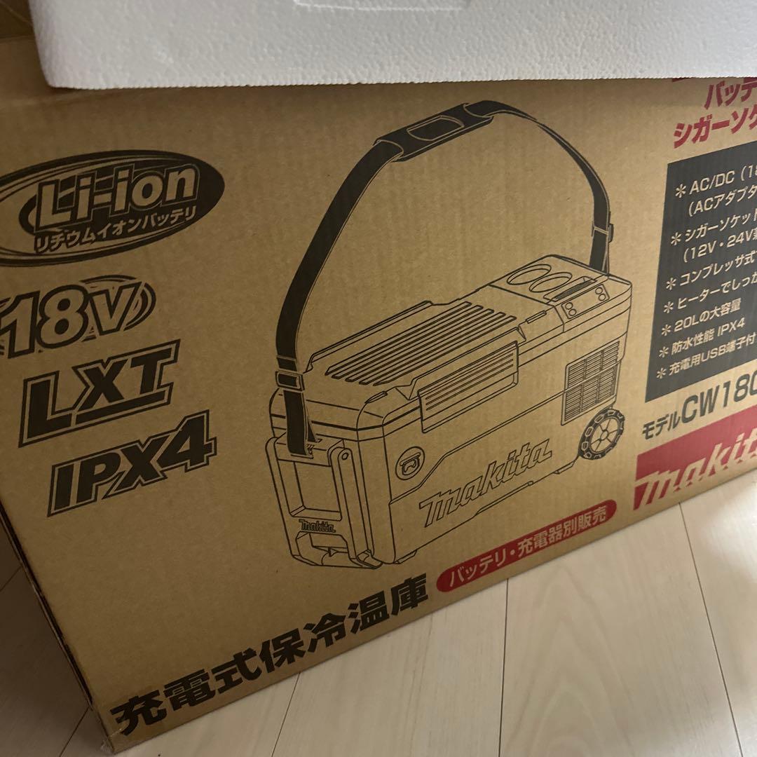 新品箱有り◼︎ マキタCW180DZ 冷温庫 キャスター付
