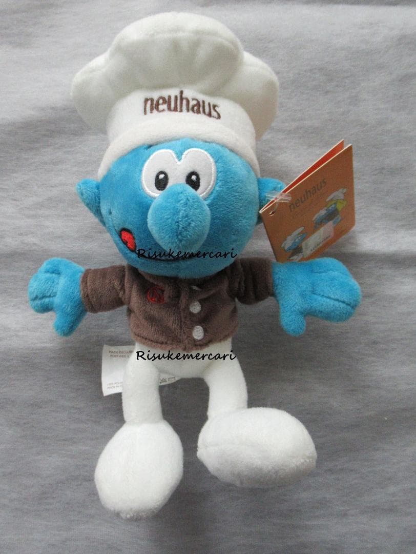 激レア】ブリュッセル限定！ノイハウス×スマーフ 人気ぬいぐるみ