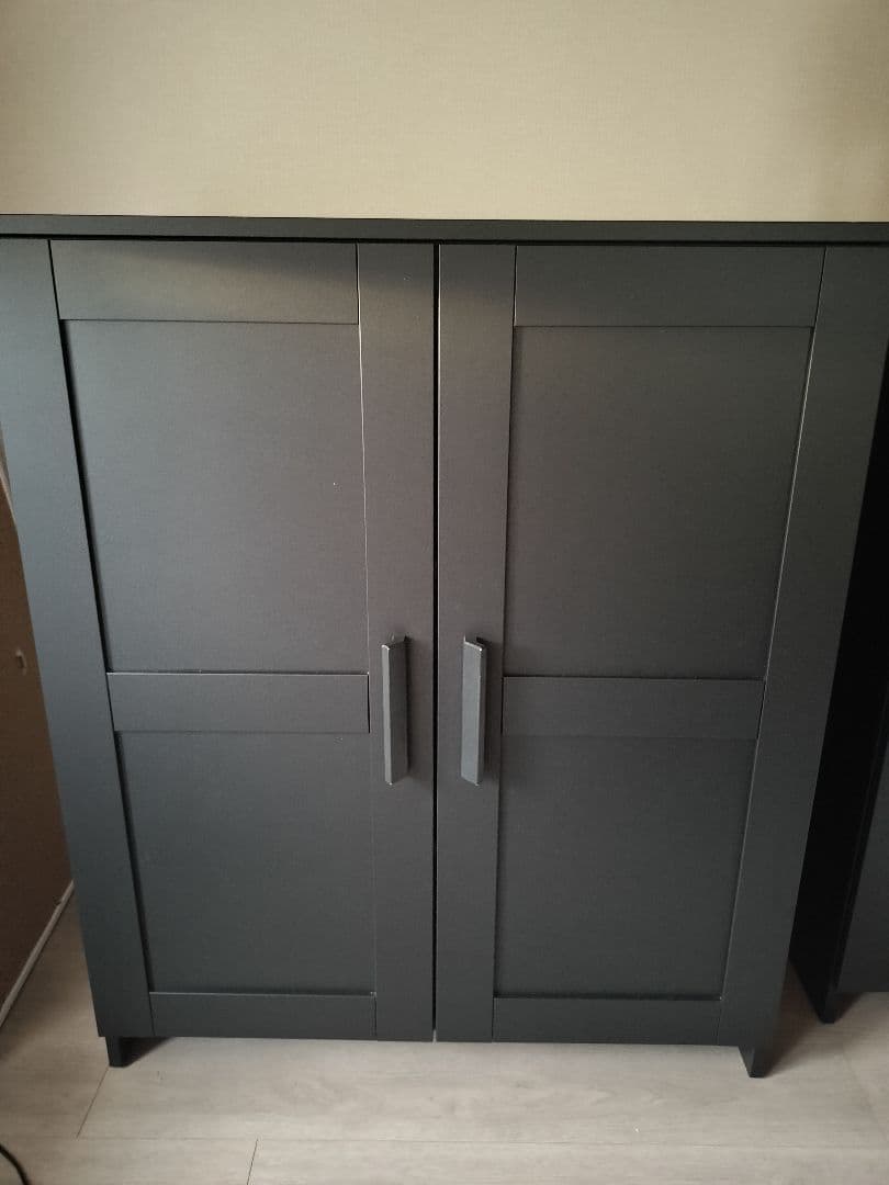 IKEA BRIMNES ブリムネス　キャビネット　黒