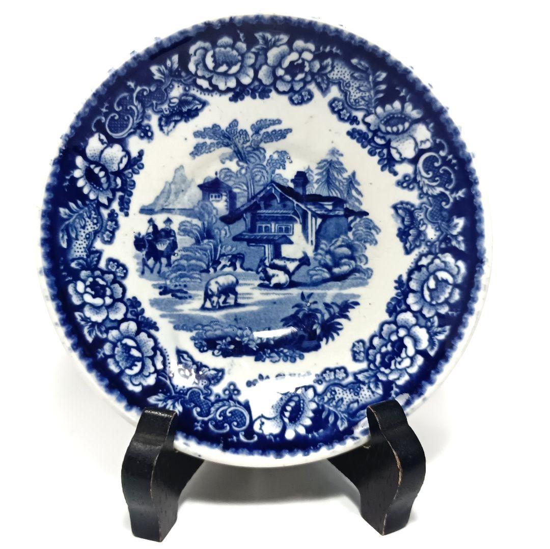 ペトルス・レグー フロウブルー 皿 オランダ デルフト 小皿