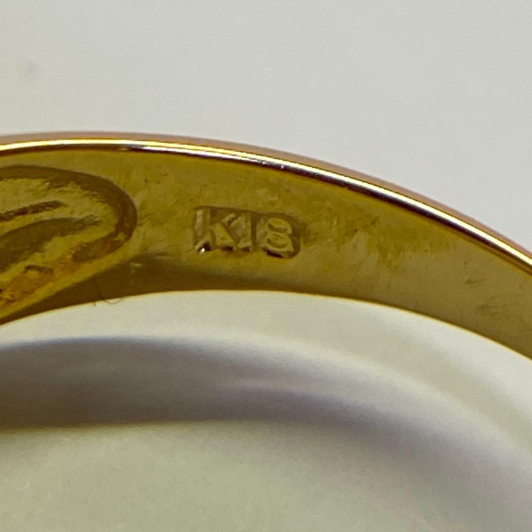 りかちゃんドール　K18　チャームリング　サイズ12号　18金