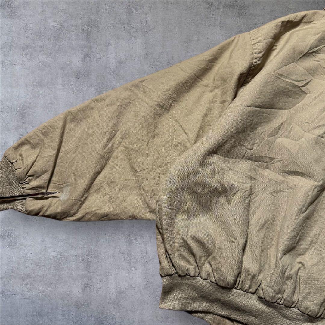 2265 古着90年代USA製Californiaダックジャケット企業系刺繍ロゴ