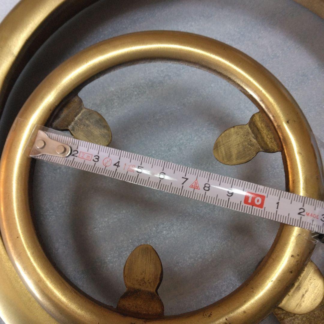 工場 直営 店ホビー・楽器・アート - 五徳 火鉢 呂金五徳 ビンテージ