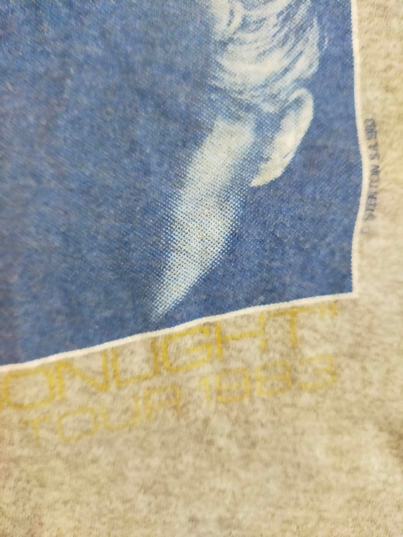 80sアメリカ製 デヴィッドボウイ ヴィンテージ ノースリーブTシャツ