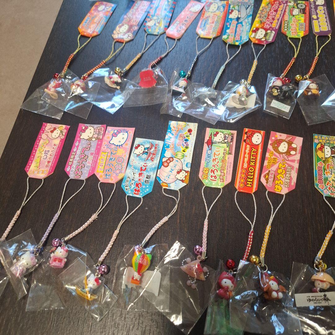 15年前～20年のご当地キティ★根付け　６５個　海外もあり