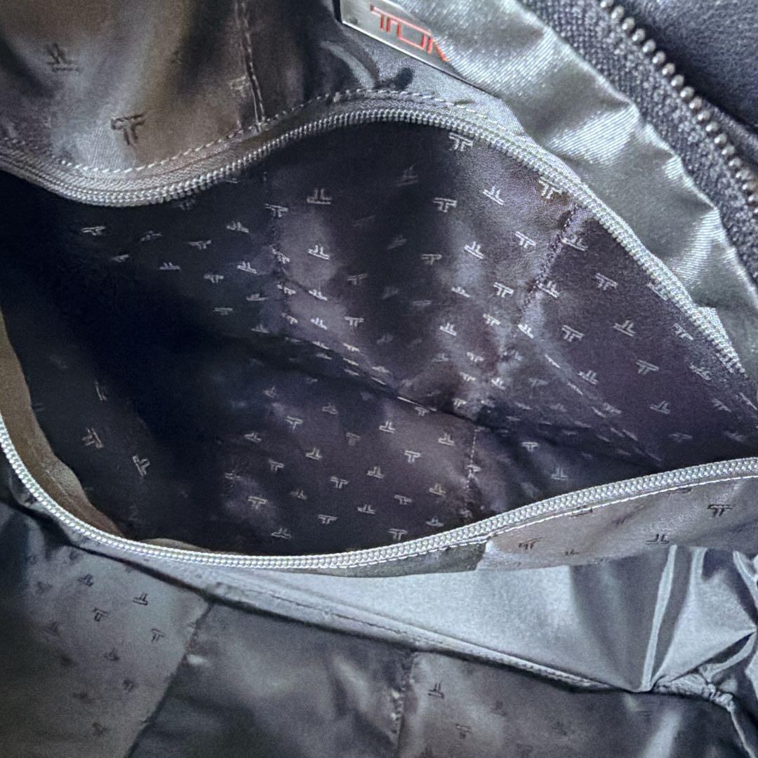【極美品】 TUMI オールレザー 2way ブリーフケース 2室 大容量 A4