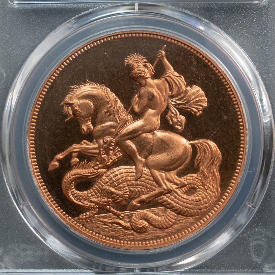 1879 イギリス ヴィクトリア PCGS PR67 INAレトロ クラウン銅貨 1879