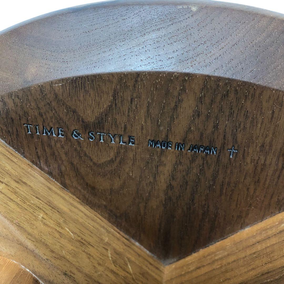 【日本製】カウンターチェア TIME&STYLE 国産 木製 椅子 スツール