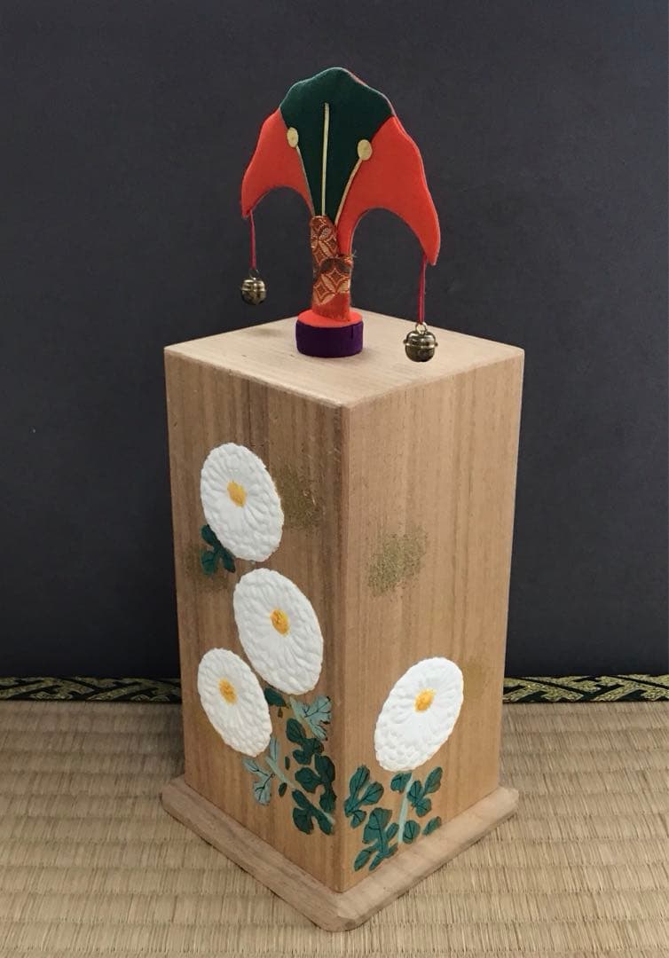 茶道具 投扇興 蝶(的) 枕(台)扇(5本)一式 7点 栞 共