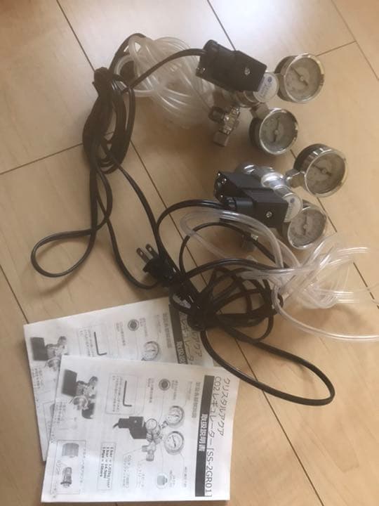 販売 co2レギュレーター 2つセット ADA CO2レギュレーター2セット ADA