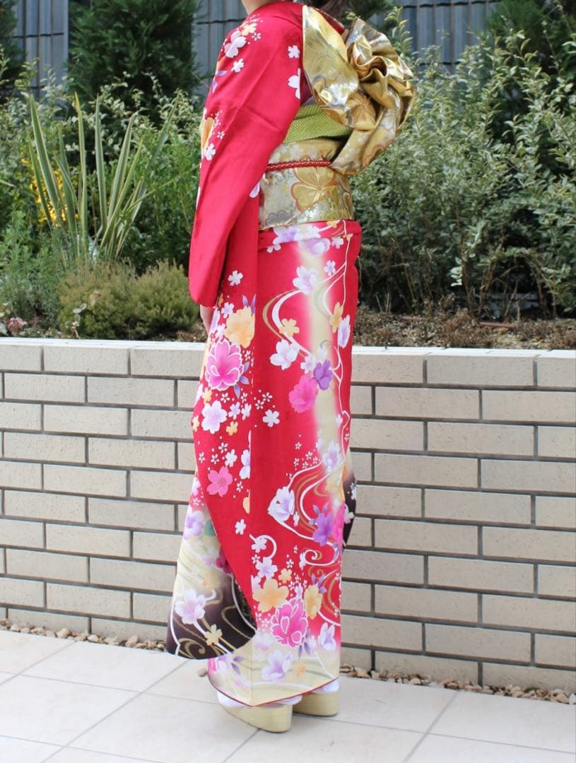 テルまま様専用】成人式 振袖フルセット 赤