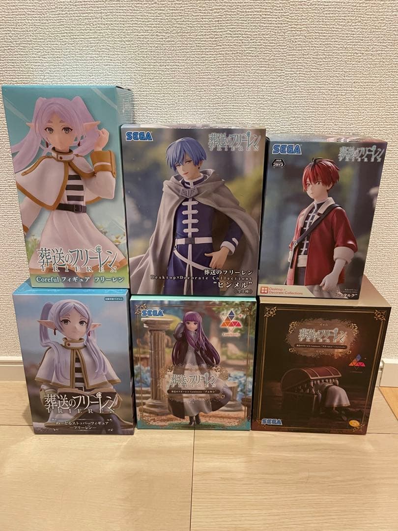 新品未開封】葬送のフリーレン フィギュア まとめ売り 6点