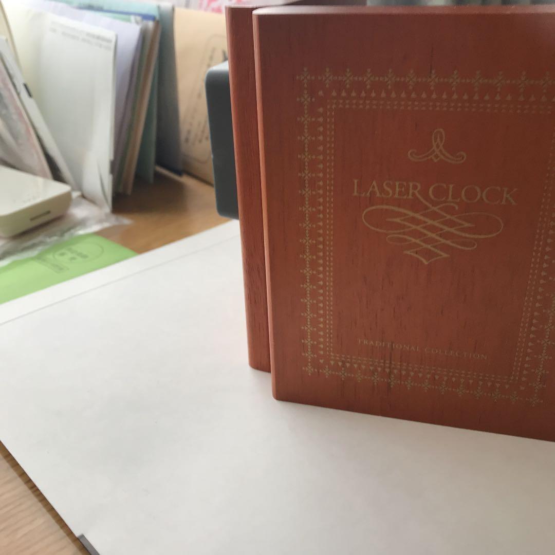 空自Tー4 卓上時計 川崎重工T-4完納式記念品 ブルーインパルス