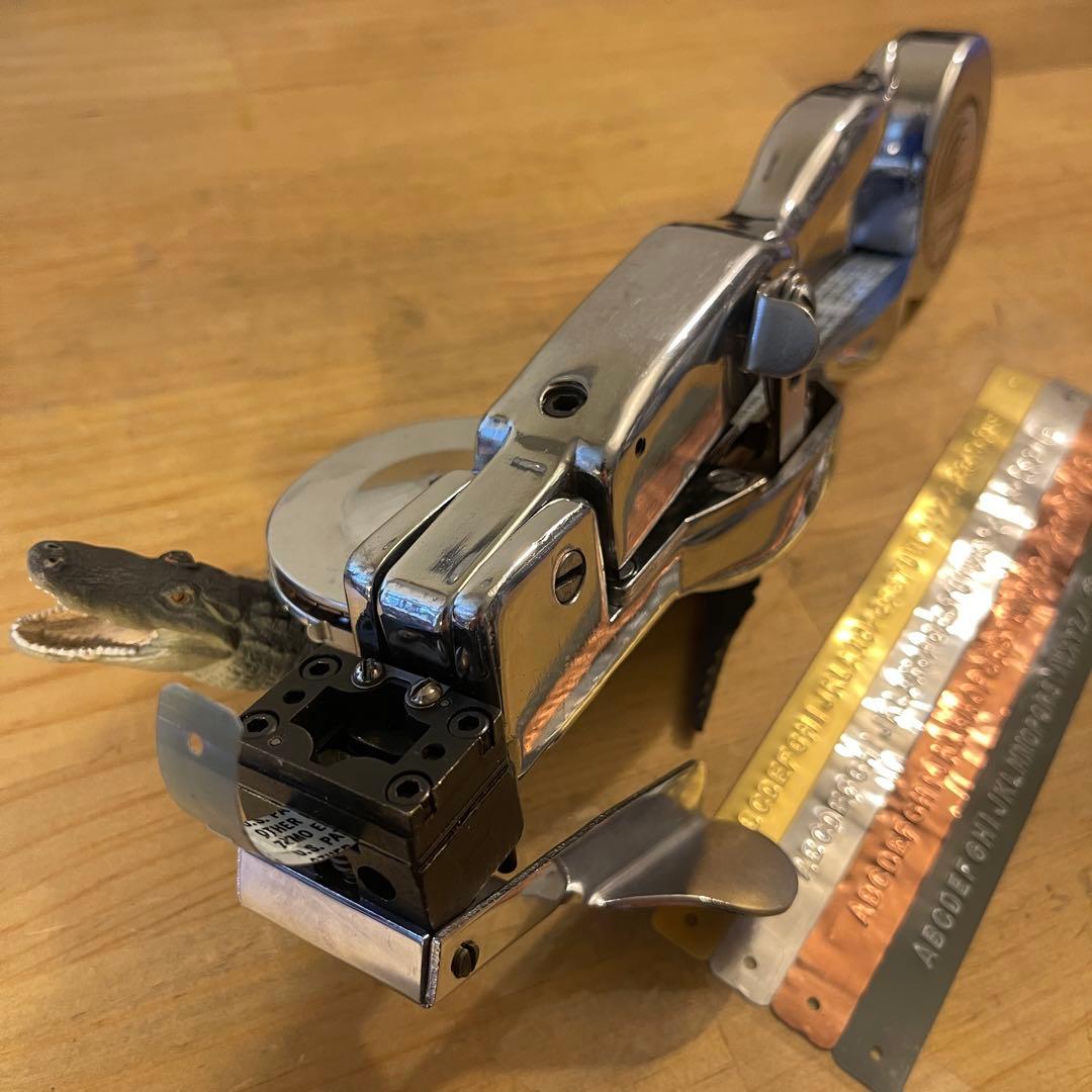 □製品保証□【機関良・美品】ダイモ テープライター M-3 DYMO 183-7