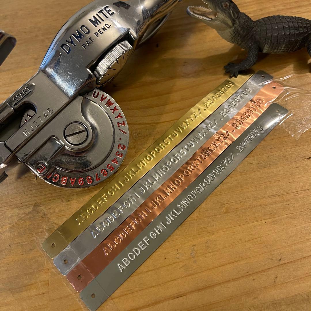 □製品保証□【機関良・美品】ダイモ テープライター M-3 DYMO 183-7