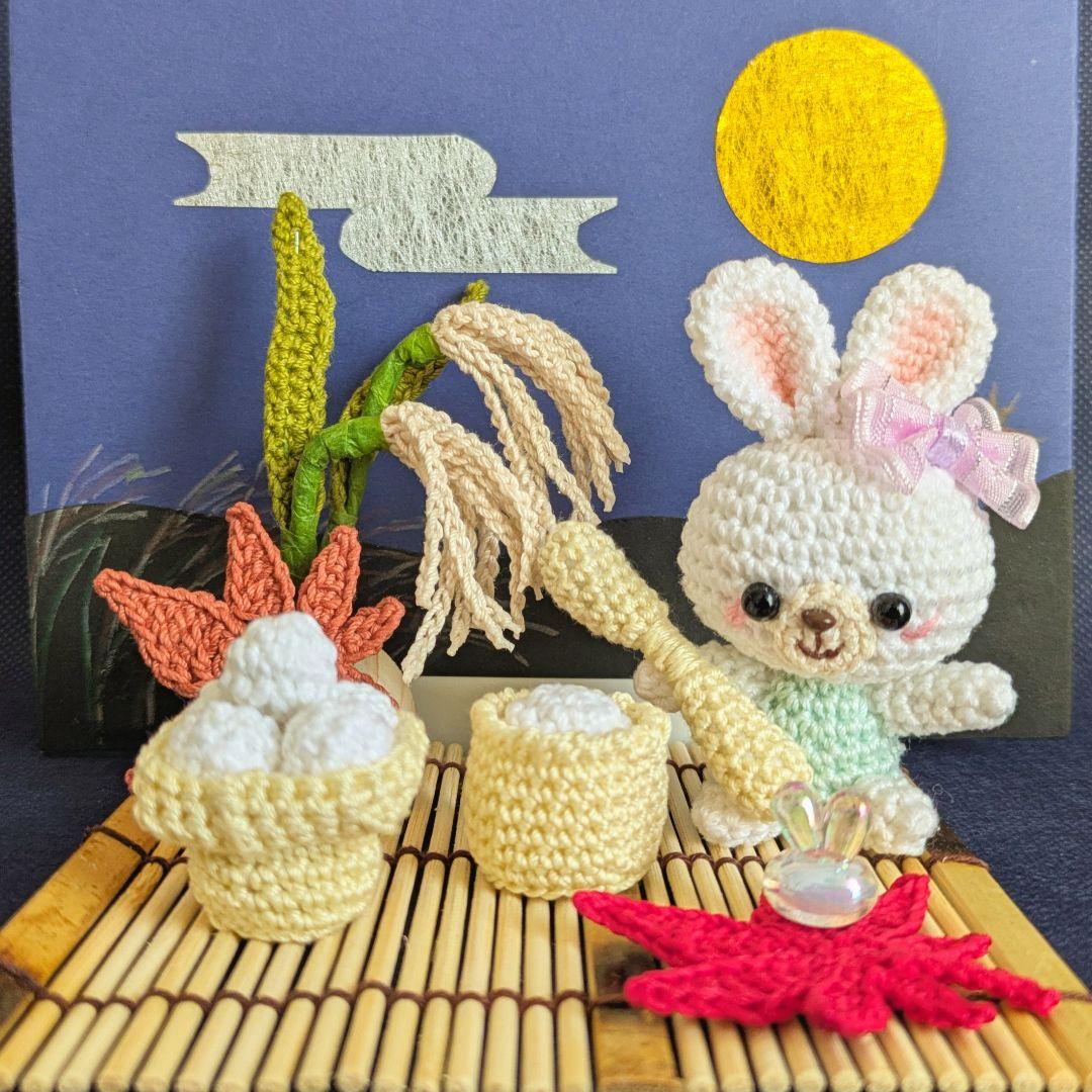 専用】セイム様♡節分飾り お月見うさぎ