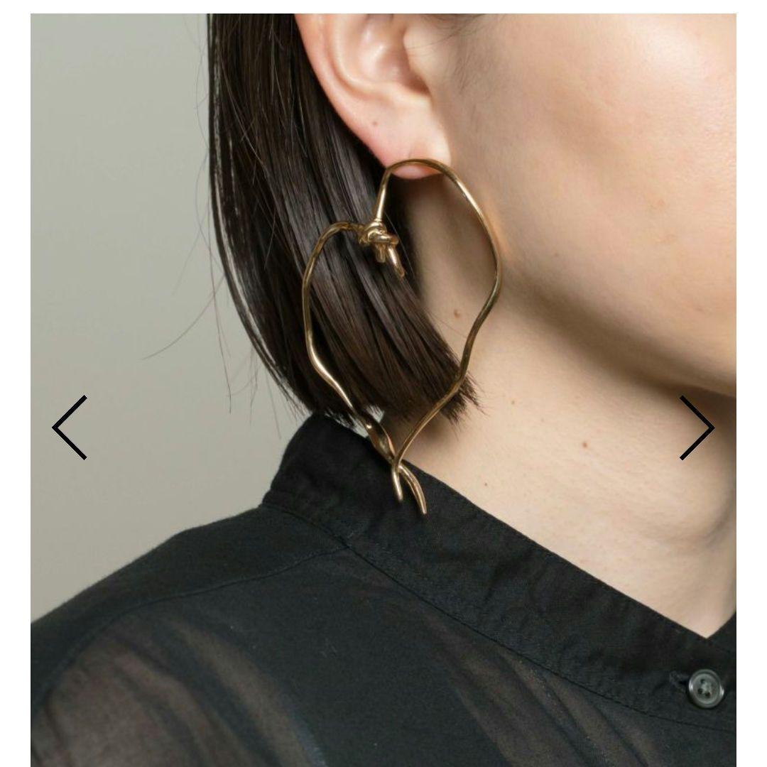 noeud u ヌゥユゥLienラブビックハートピアス（イヤリング） 神崎恵