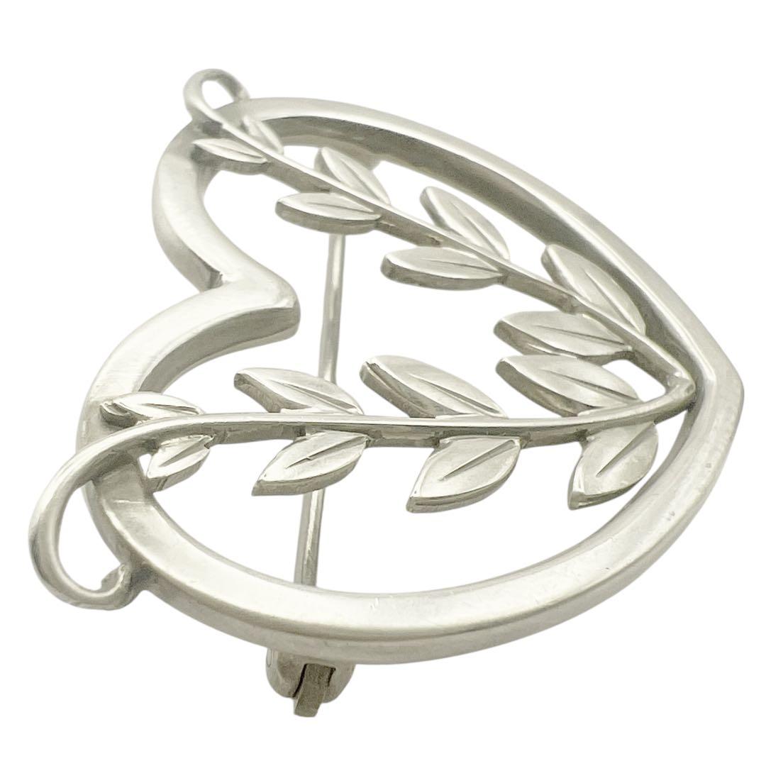 美品 ジョージジェンセン 242B ピンブローチ シルバー ヴィンテージ