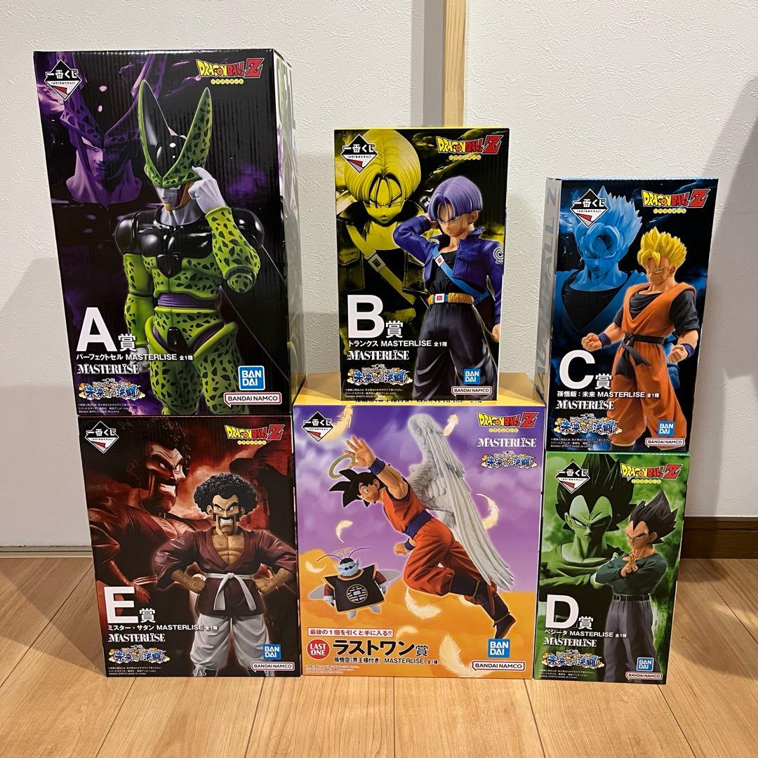 ドラゴンボール一番くじ未来への決闘フィギュア5点セットラストワン