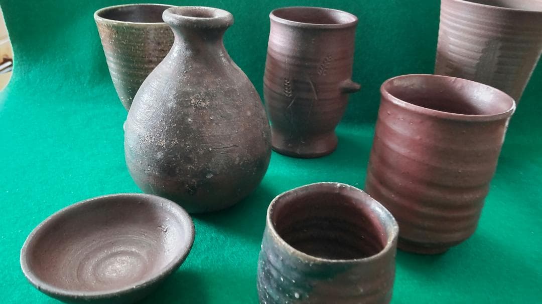 年末￥14800に値下げ❣立杭焼 5人市野勝、大上巧、大上祐樹、清水昌義