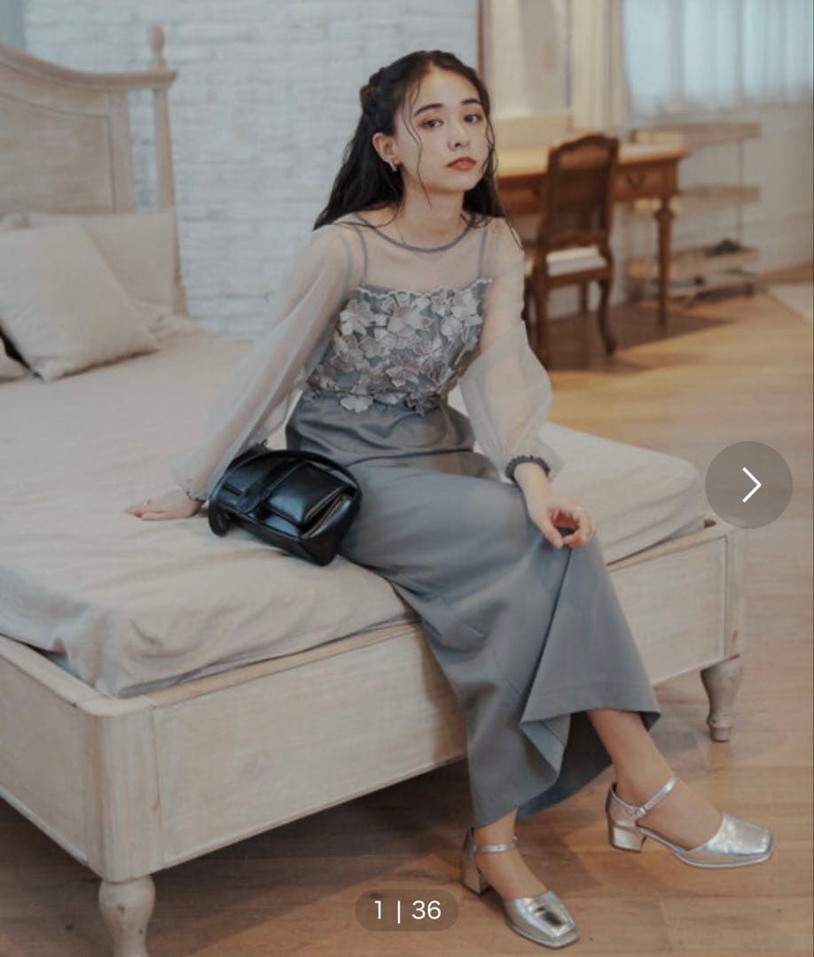 【美品】Kastane オケージョンドレス/結婚式 成人式 同窓会