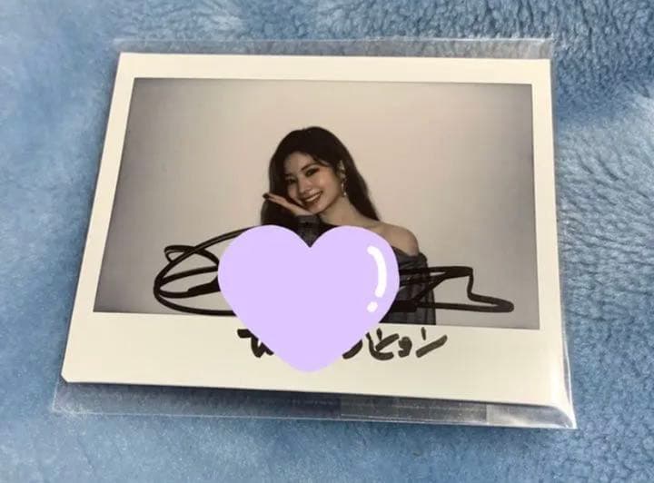 TWICE ダヒョン BETTER 直筆サイン入りチェキ