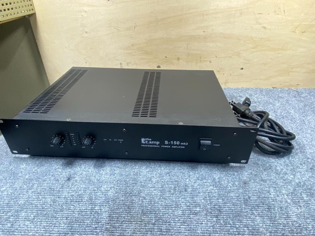 1022 thomann S-150mk2 パワーアンプ 1022 thomann S-150mk2 パワーアンプ