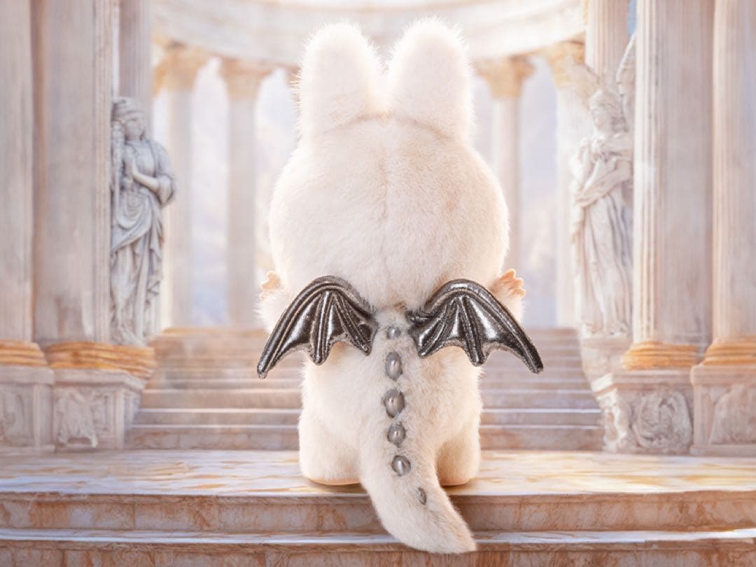 ラブブ ジモモ ANGEL IN CLOUDS ラブブ POP MART】LABUBU Zimomo Angel