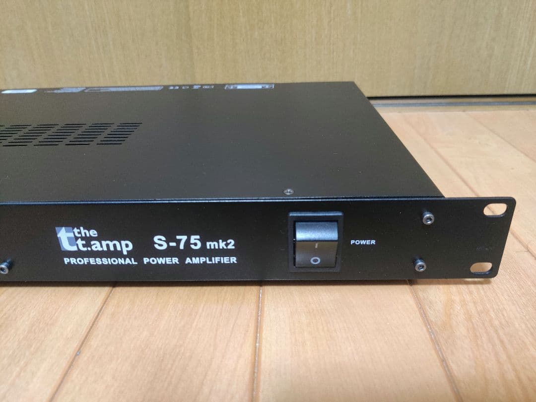 Thomann S-75 MkII パワーアンプ プロケーブル絶賛の音質2 Thomann S