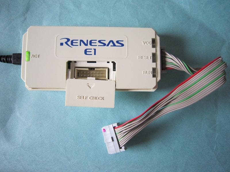 初心者・サポート付 ルネサス Renesas E1エミュレータ 実習用キット