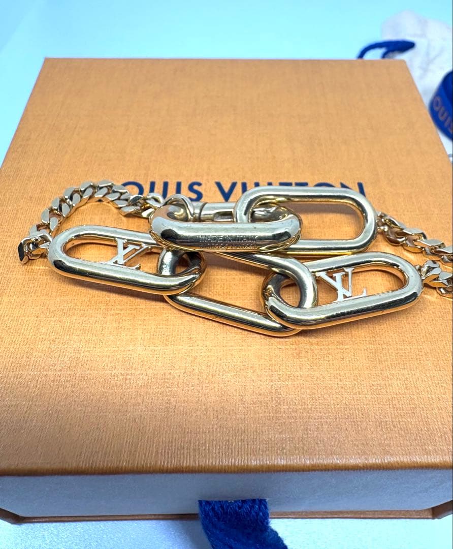 LOUIS VUITTON ブラスレ•ソフトシグネチャーチェーン ブレスレット