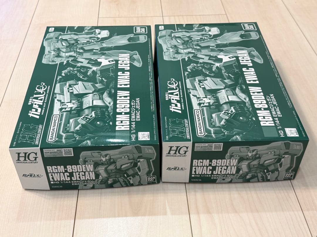 HGUC 1/144 RGM-89DEW EWACジェガン セット 特典デカール