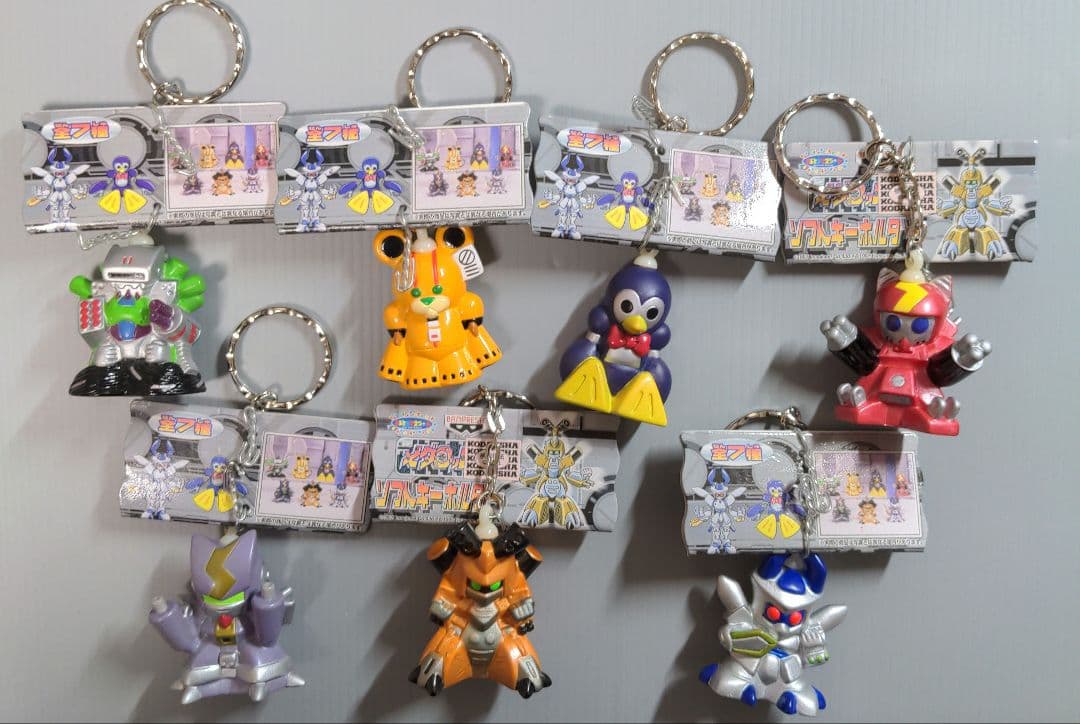 メダロット コレクション ソフトキーホルダー」全7種コンプリートセット