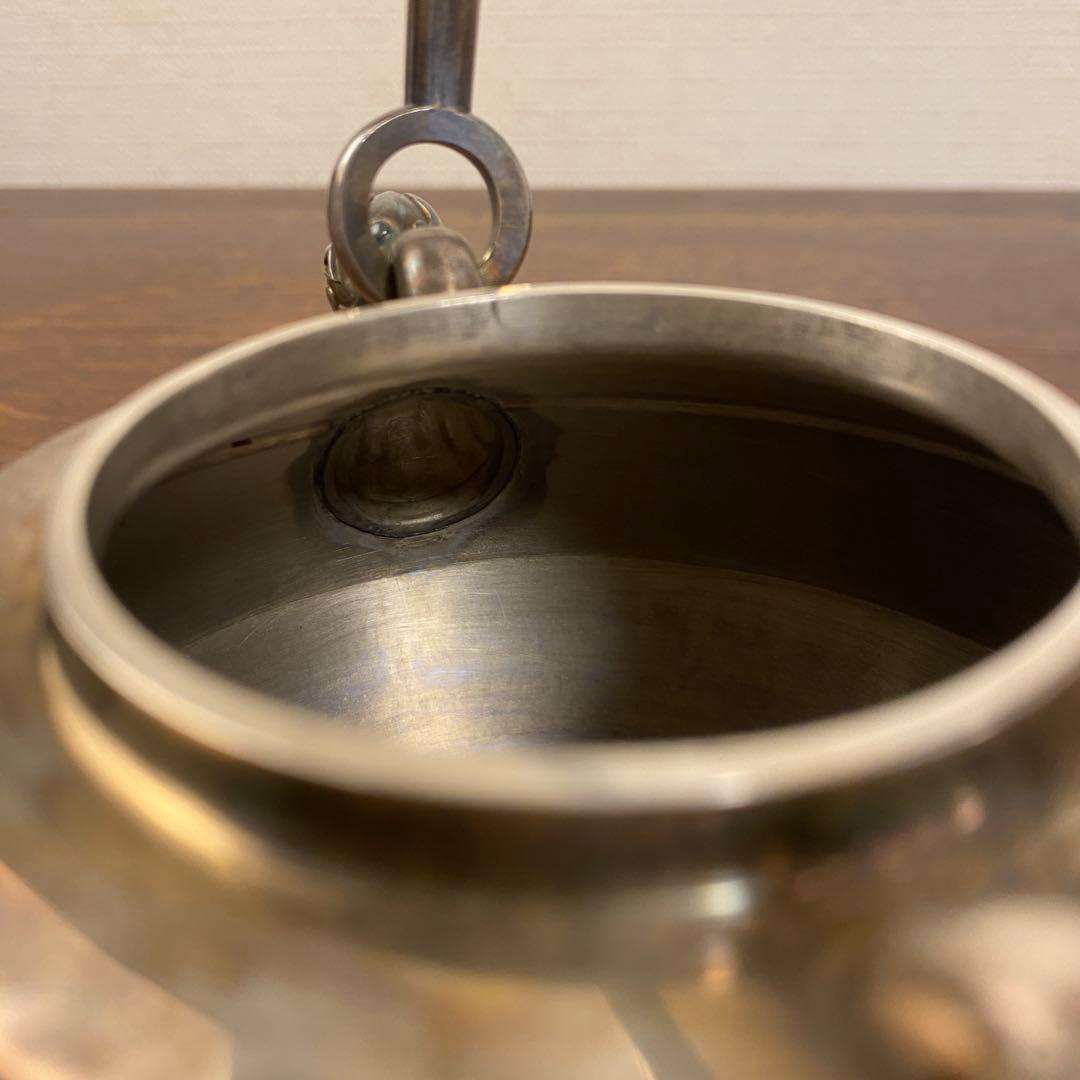 鈴木長ニ斎 純銀獣口湯沸 茶道具 煎茶道具 - メルカリ