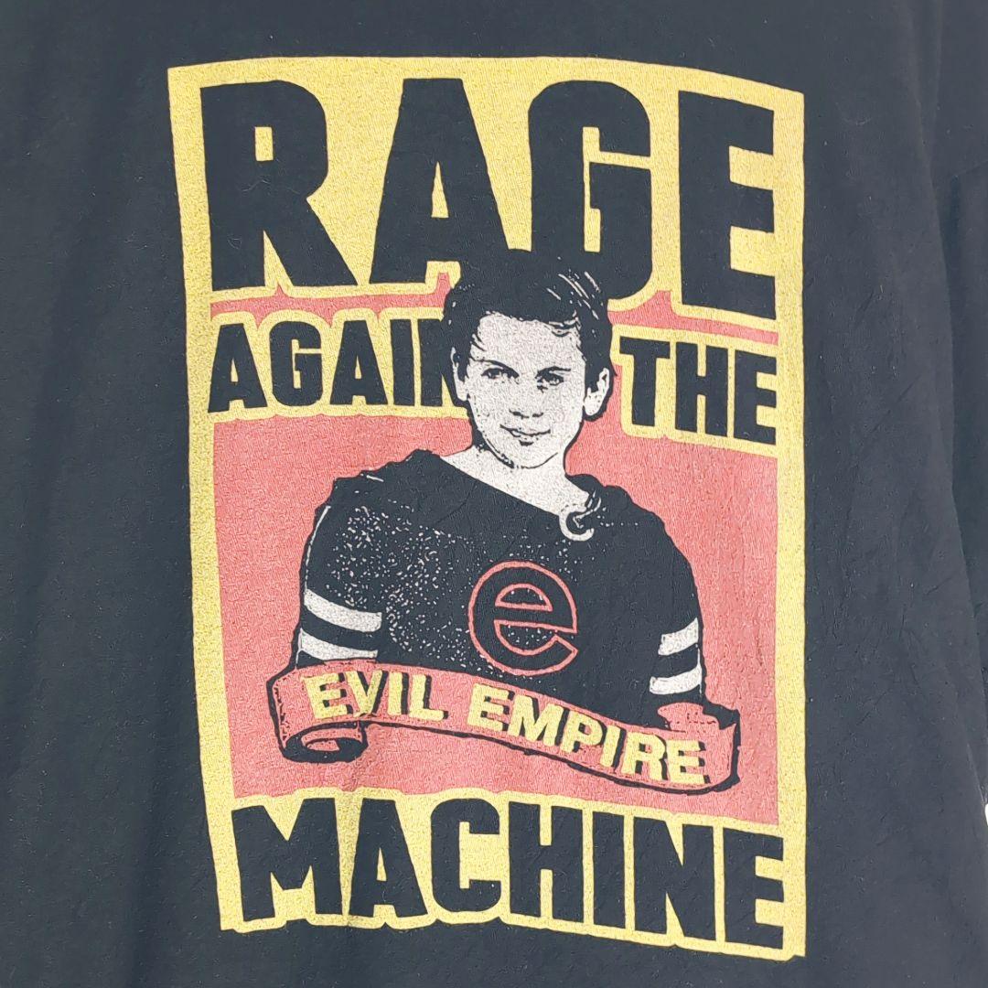 Tシャツ 黒 XLサイズ バンT レイジ・アゲインスト・ザ・マシーン Rage