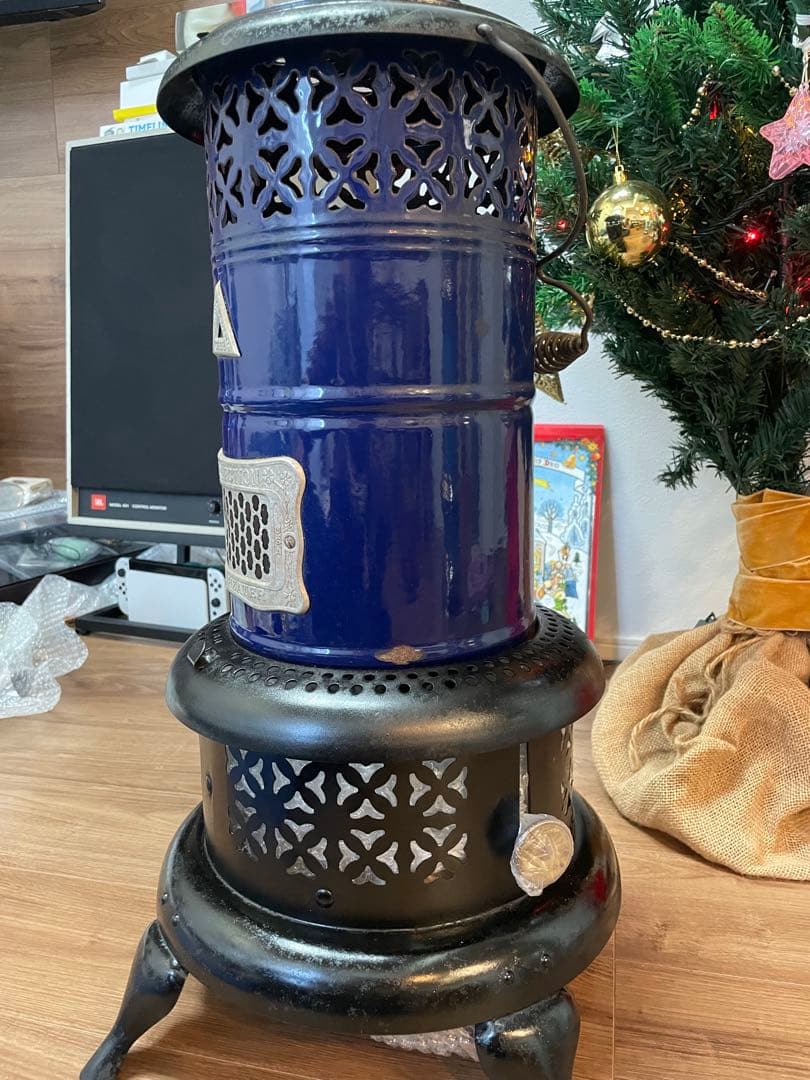 激レアPerfection553ストーブ30's ビンテージブルーアンティークの通販