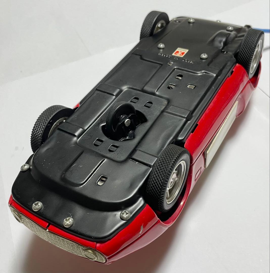 【ビンテージ】旧バンダイ ブリキ製ベンツC111 ワイヤードリモコン付 23cm