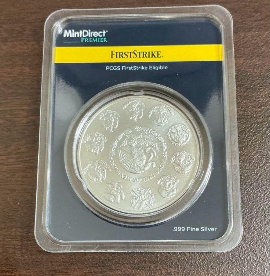 メキシコ リベルタード 銀貨 APMEX PCGS FIRST 2024年