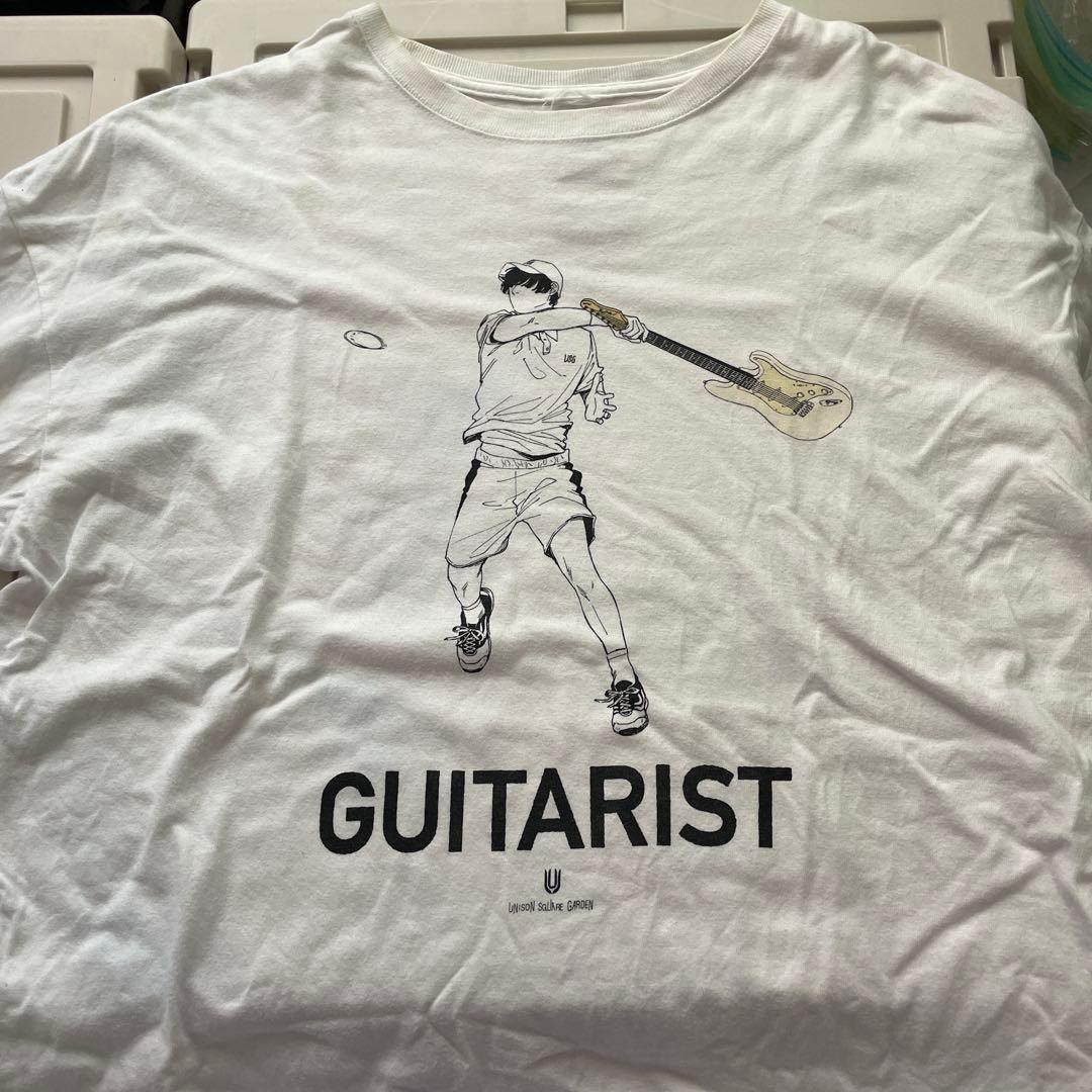 UNISON square garden ギタリスト Tシャツ 白 - メルカリ