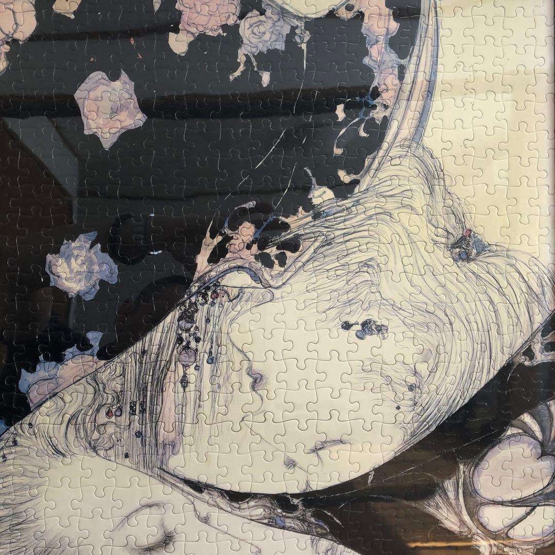 天野喜孝 ジグソーパズル くちづけ 1000ピース 廃盤品