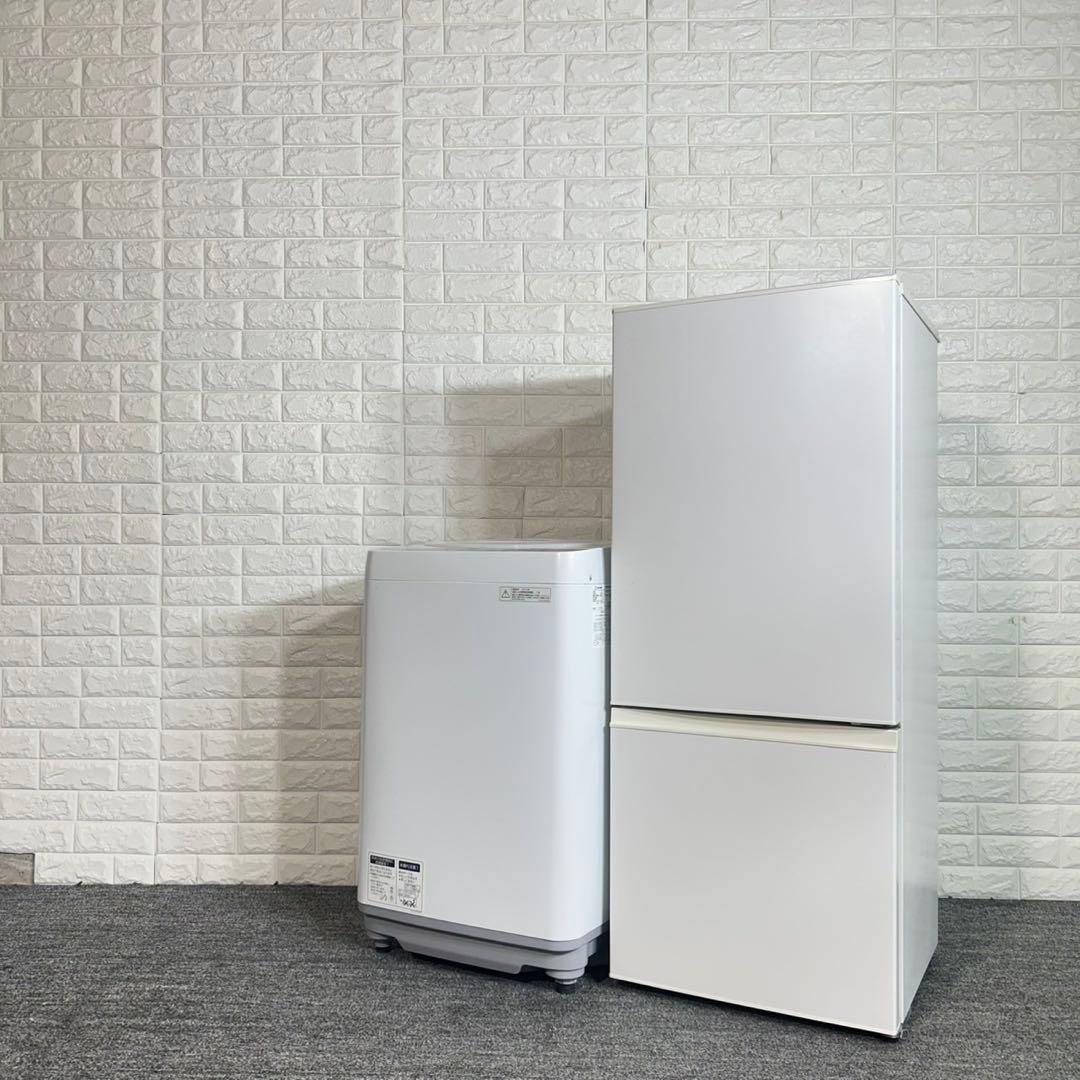 生活家電 2点セット 冷蔵庫 184L 洗濯機 7kg 一人暮らし F058