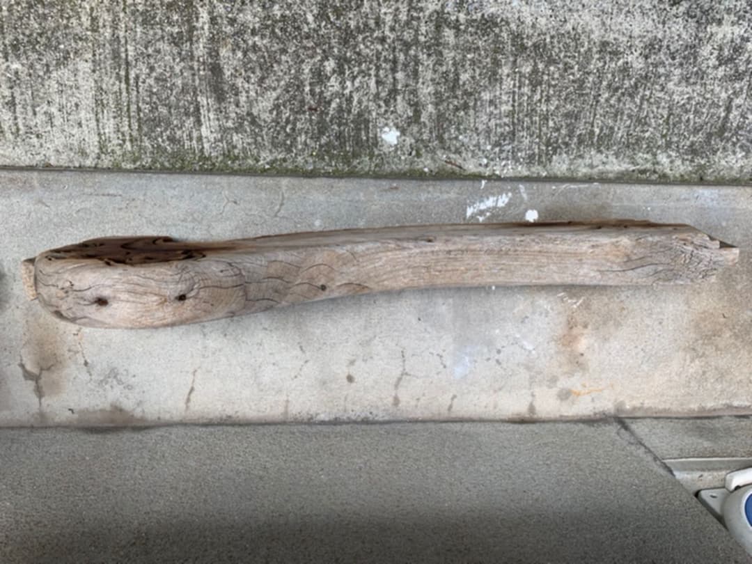 古材 アンティーク 海老虹梁 神社建築 オブジェ