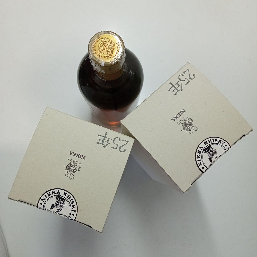 未開封】 原酒 SINGLE CASK 北海道余市蒸溜所限定 25年 500㎖
