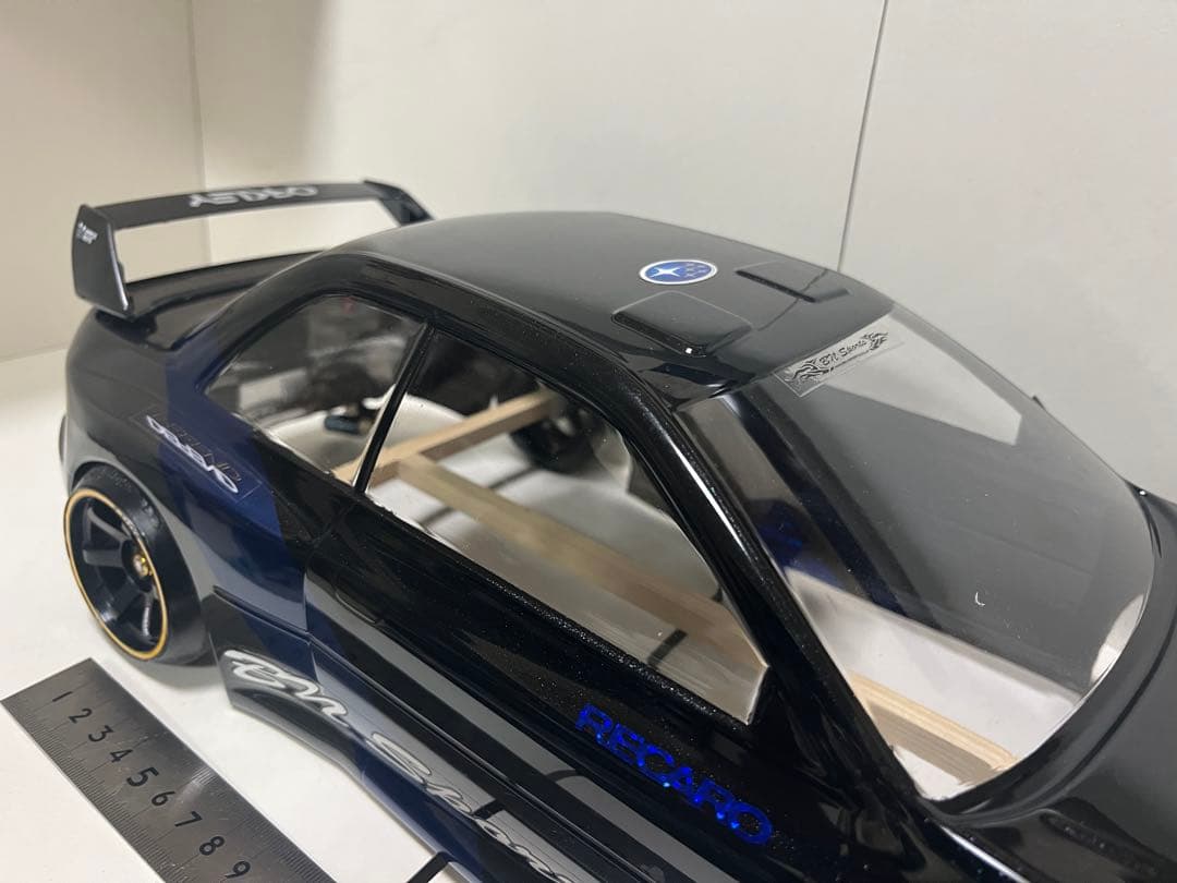 タミヤ 1/10 TT-02 インプレッサ WRC 99 モンテカルロ　ボディ