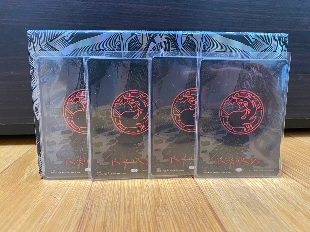 オイルスリックfoil 土地 各4枚 計20枚 +オマケ mtg オイルスリックfoil