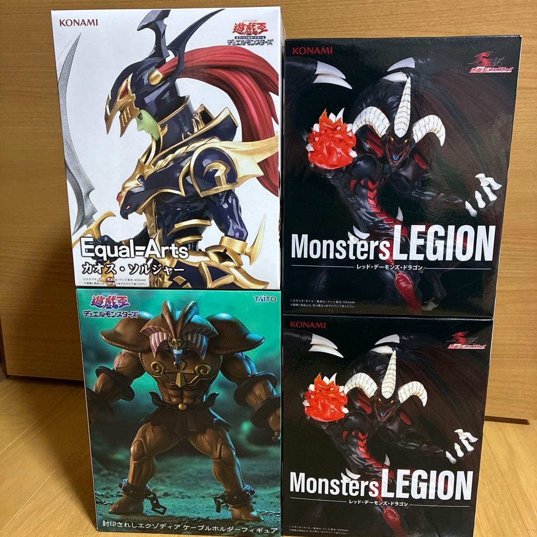遊戯王Monsters LEGION & Equal-Arts フィギュアセット - メルカリ
