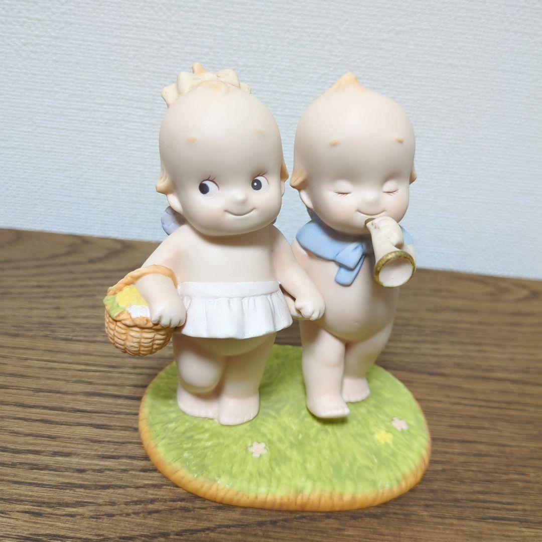 ローズオニールキューピー 加藤工芸 10体セット 陶器 置物 - メルカリ